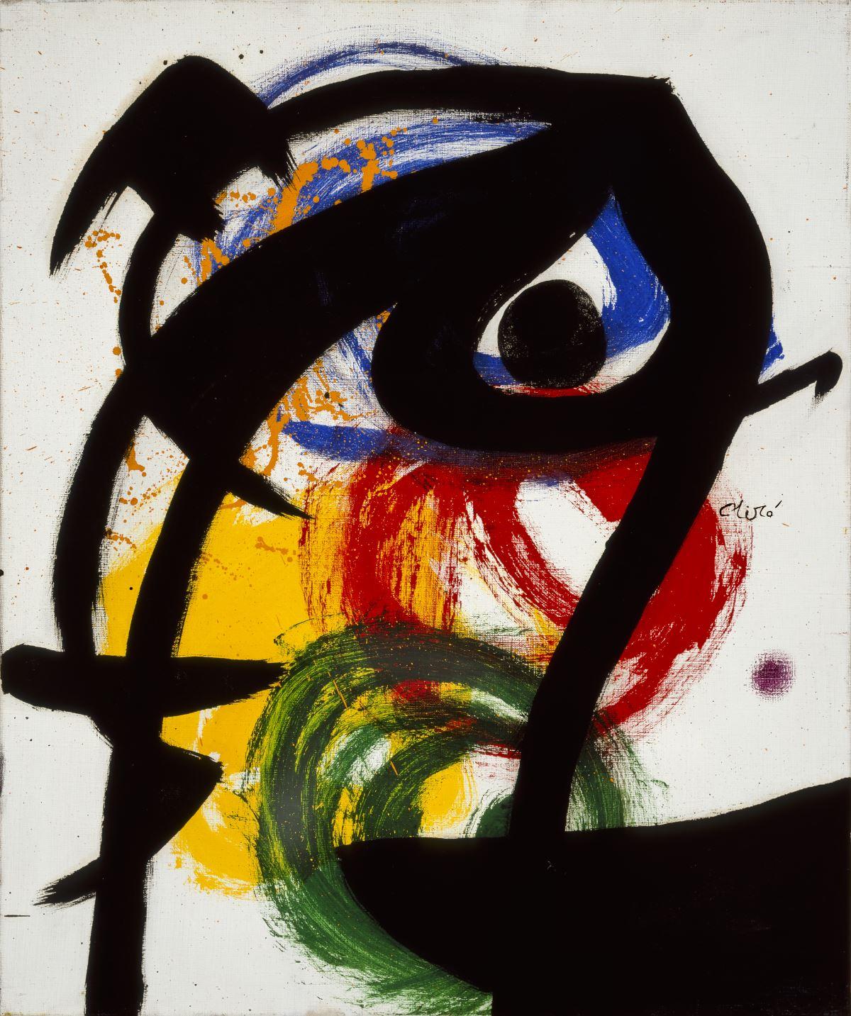 Joan Miró Personnage, oiseau II, 1973. Foto J. R. Bonet Joan Miró Personnage, oiseau II, 1973. Foto J. R. Bonet