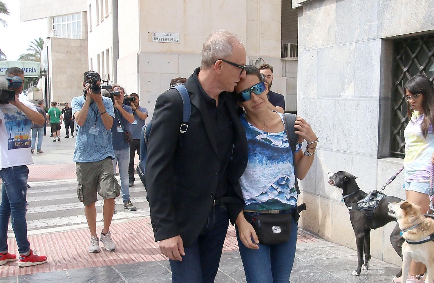 Patricia Ramírez madre del niño Gabriel Cruz llega a la Audiencia Provincial de Almería en la segunda sesión del Juicio contra Ana Julia Quezada. EP