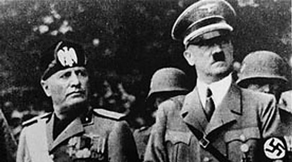 Benito Mussolini y Adolf Hitler. WIKICOMMONS