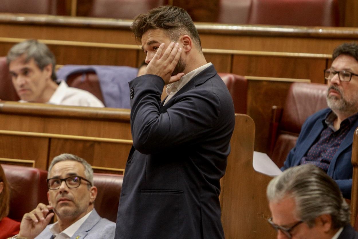 El diputado y portavoz de ERC, Gabriel Rufián