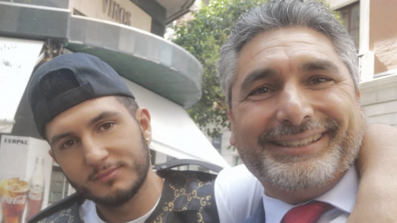 Omar Montes y Juan José Cortés. Instagram