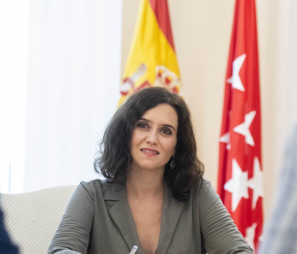 La presidenta de la Comunidad de Madrid, Isabel Díaz Ayuso.