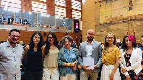 Diputados de Podemos en la Asamblea de Madrid