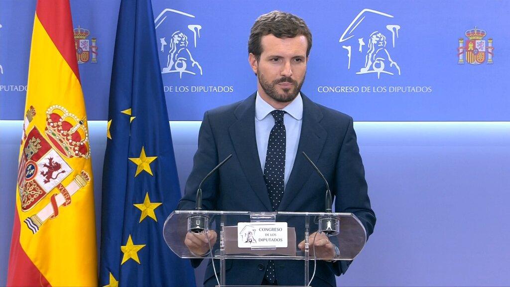 Pablo Casado en el Congreso de los Diputados