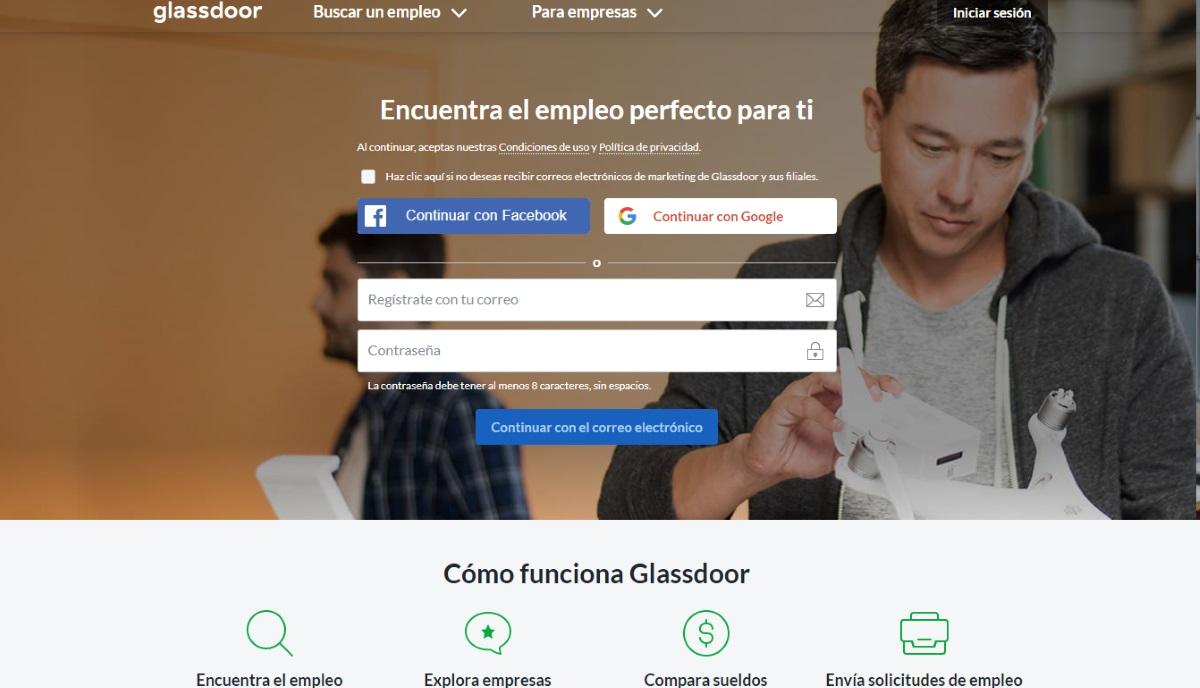 Glassdoor portal de empleo