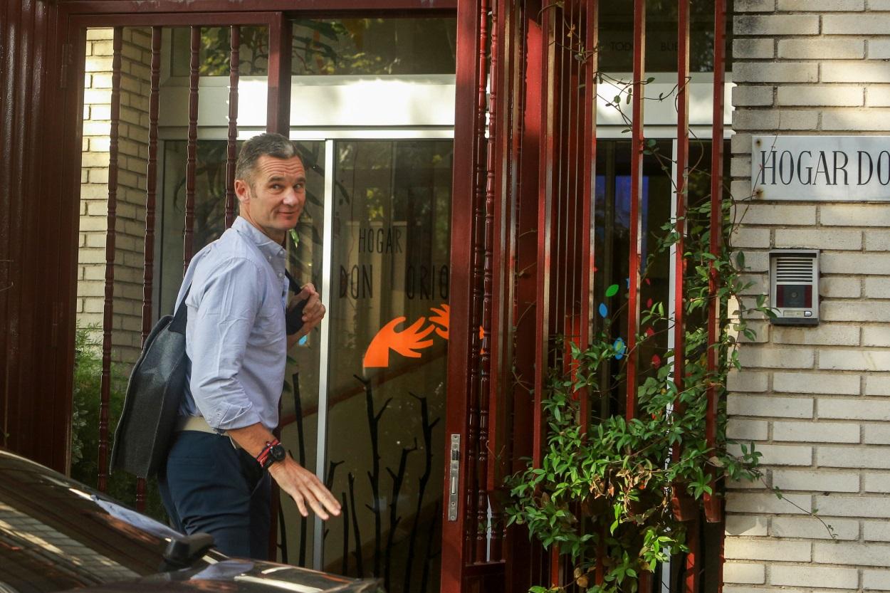 Iñanki Urdangarin, llega procedente de la prisión de Brieva (Ávila), al Hogar Orione de Pozuelo de Alarcón, un centro dedicado al cuidado de personas con discapacidad