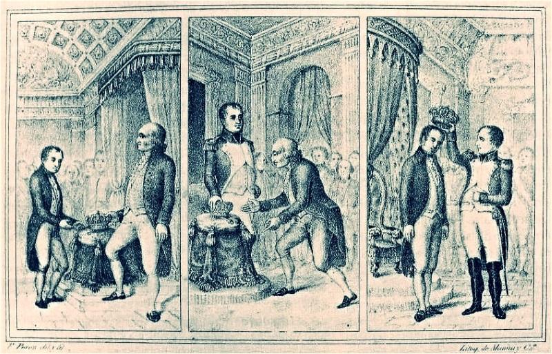 No quiero dar ideas, pero es probable que las las bajezas de Fernando VII en las abdicaciones de Bayona no solo le inhabilitarían a él de por vida como rey de España. No quiero dar ideas, pero es probable que las las bajezas de Fernando VII en las abdicaciones de Bayona no solo le inhabilitarían a él de por vida como rey de España.