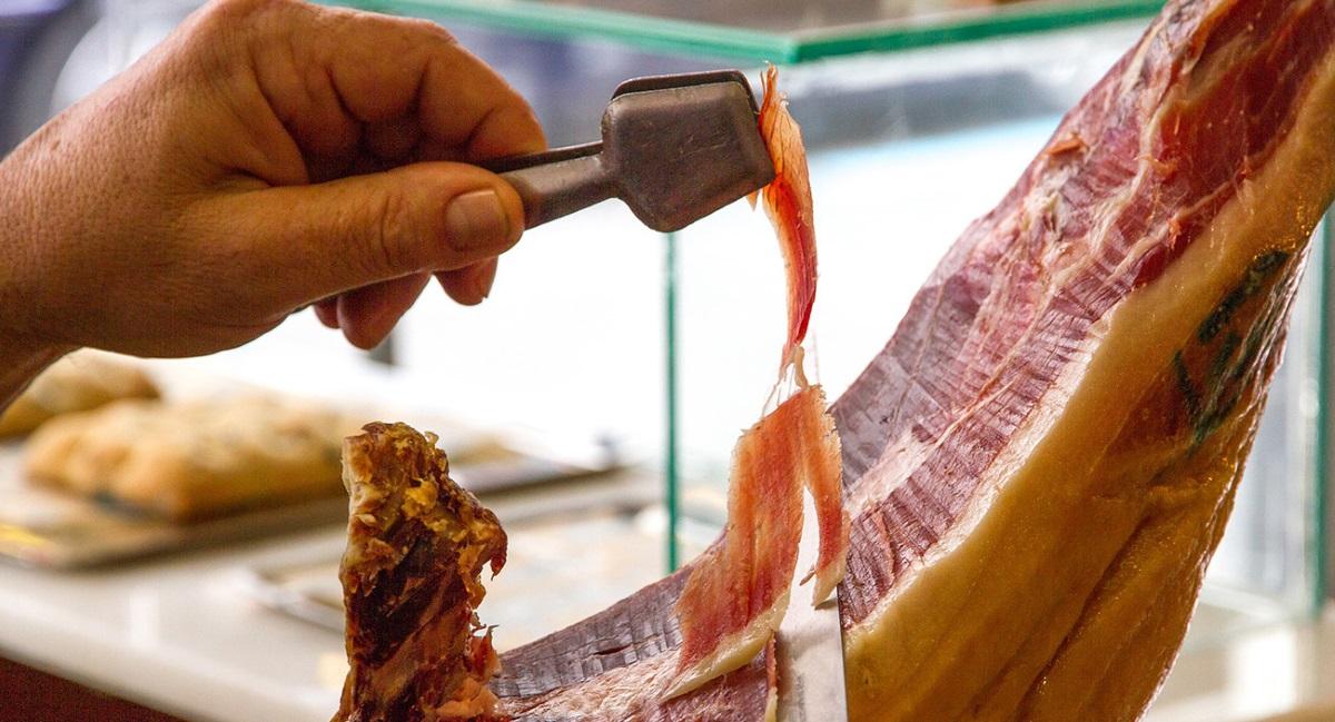 Pierna de jamón. Fuente: FACUA