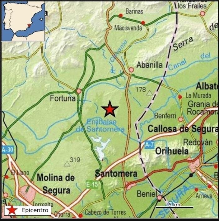 Localización del movimiento sísmico Localización del movimiento sísmico