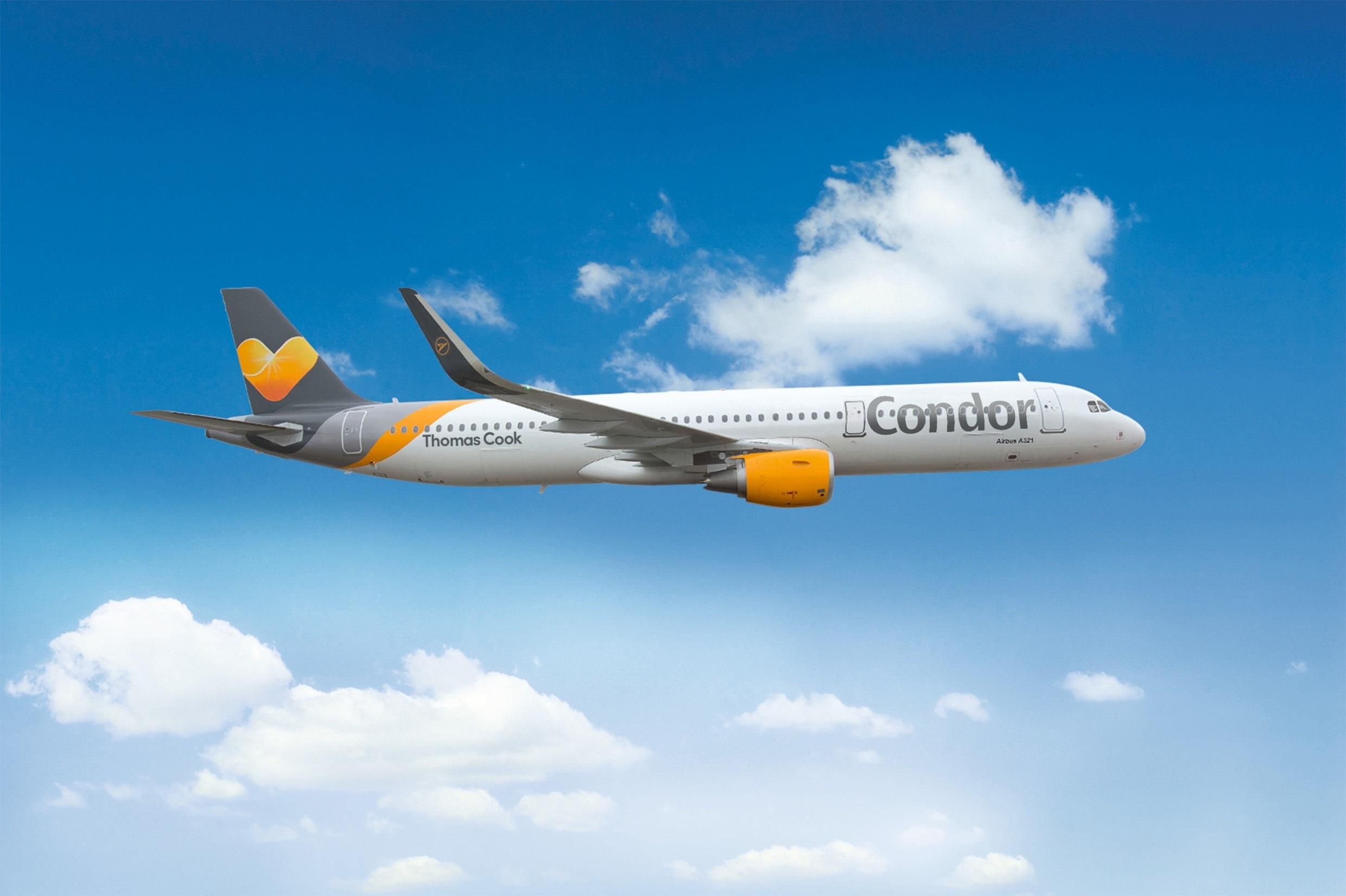 Avión de Condor. Imagen de Thomas Cook Group Airline