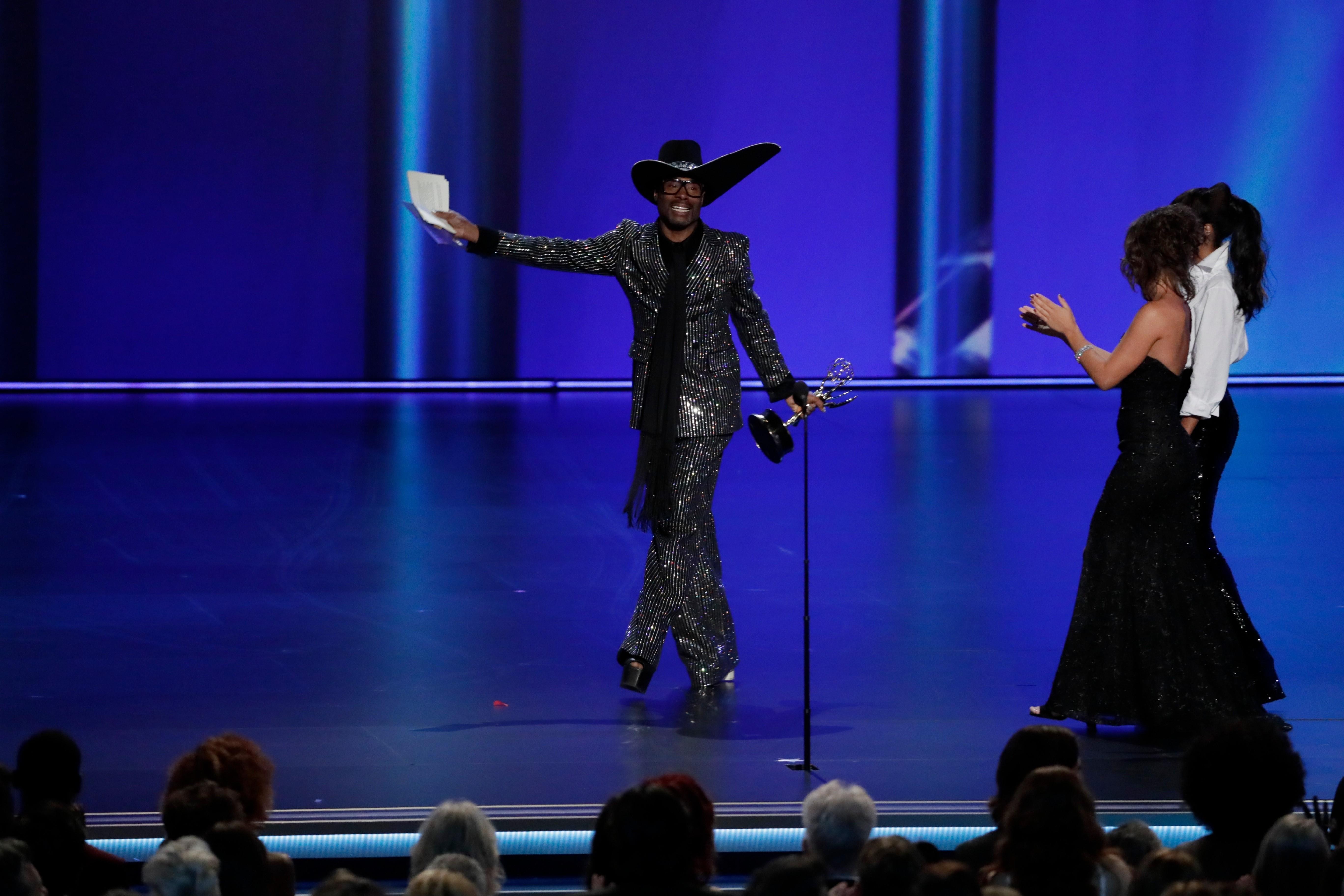 Billy Porter, el primer actor negro abiertamente gay que gana un Emmy a Mejor Actor Principal. EP