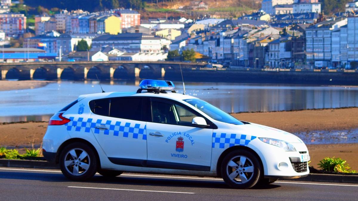 Coche de la Policía Local de Viveiro