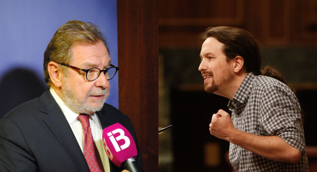 Diseño. Juan Luis Cebrián y Pablo Iglesias