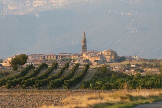 Pueblo de Briones, en La Rioja.