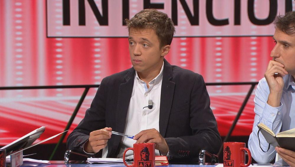 Íñigo Errejón en 'Al Rojo Vivo' presentando su estrategia de partido de cara a las elecciones del 10N. laSexta