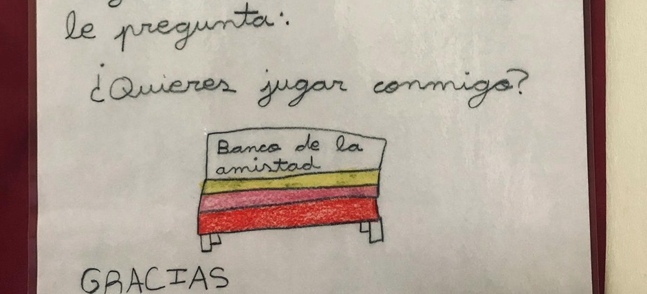 Captura de la carta de la niña del colegio Fernando de Rojas de Burgos