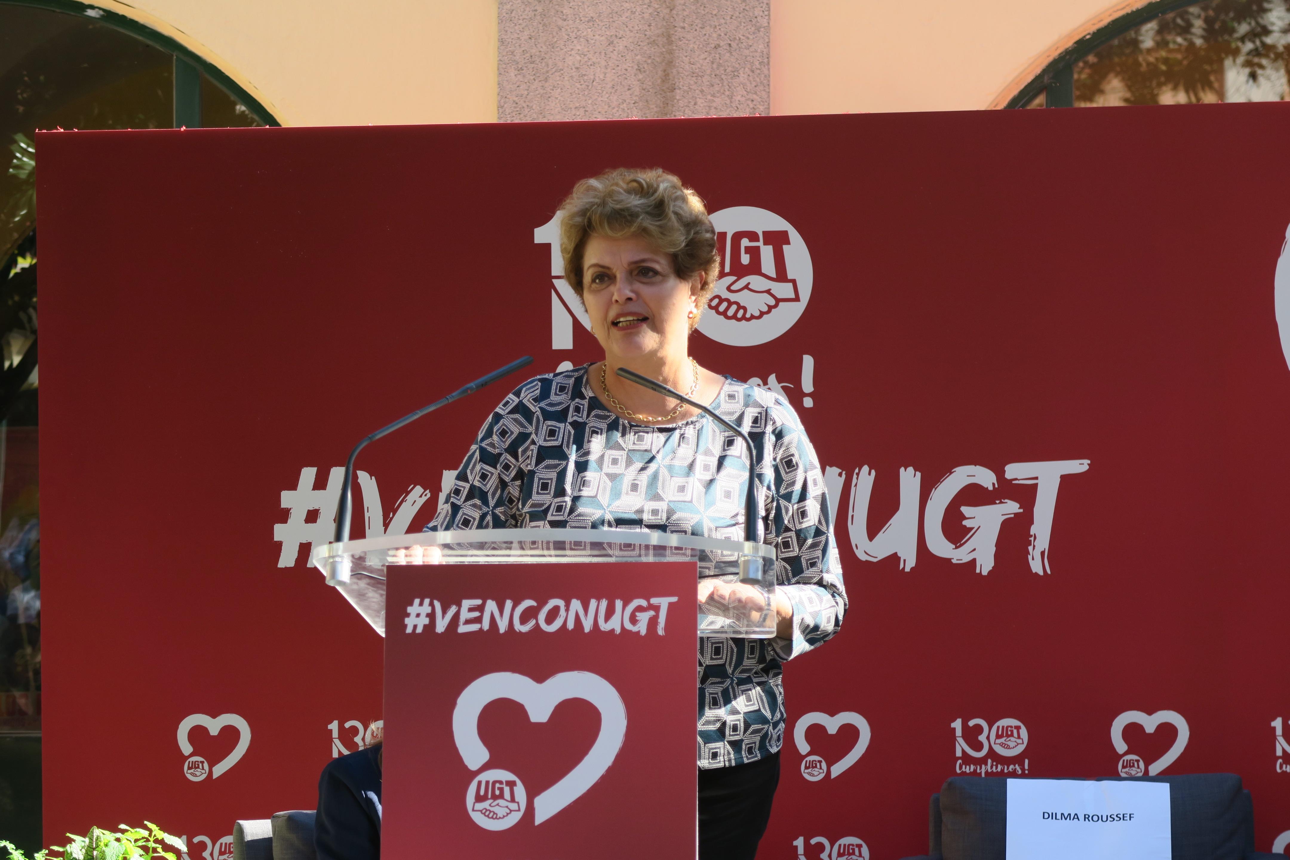 La expresidenta de Brasil, Dilma Rousseff. Foto: Luis Marchal