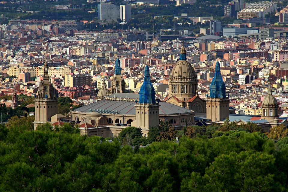 Imagen panorámica de Barcelona