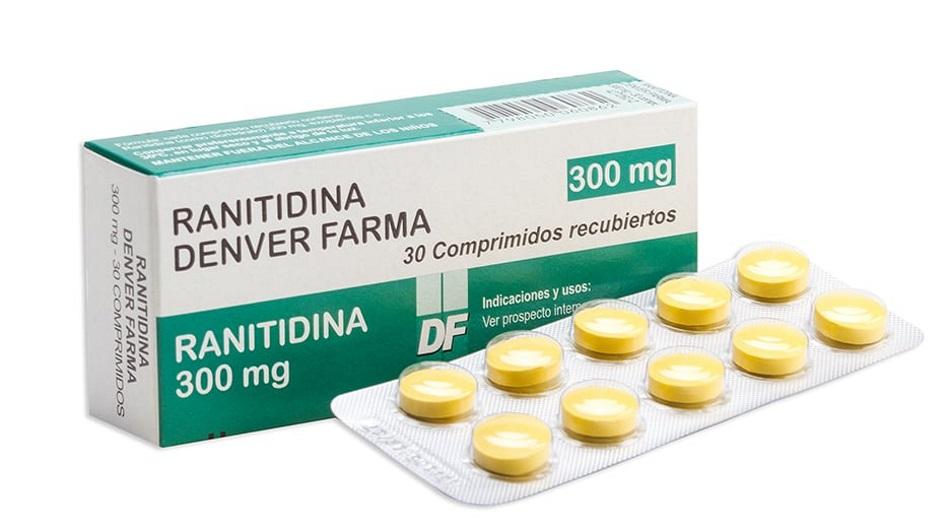 Una caja de comprimidos de ranitidina retirada por riesgo de cáncer. Imagen archivo