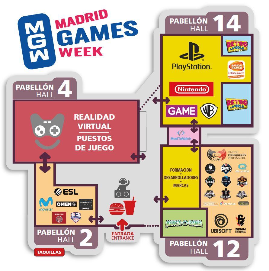 madrid games week 2019 mapa madrid games week 2019 mapa