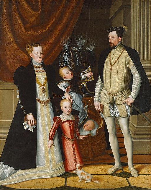 María de Austria, hija de Carlos I.