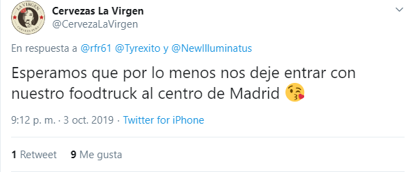 Tuit cervecería La Virgen Tuit cervecería La Virgen