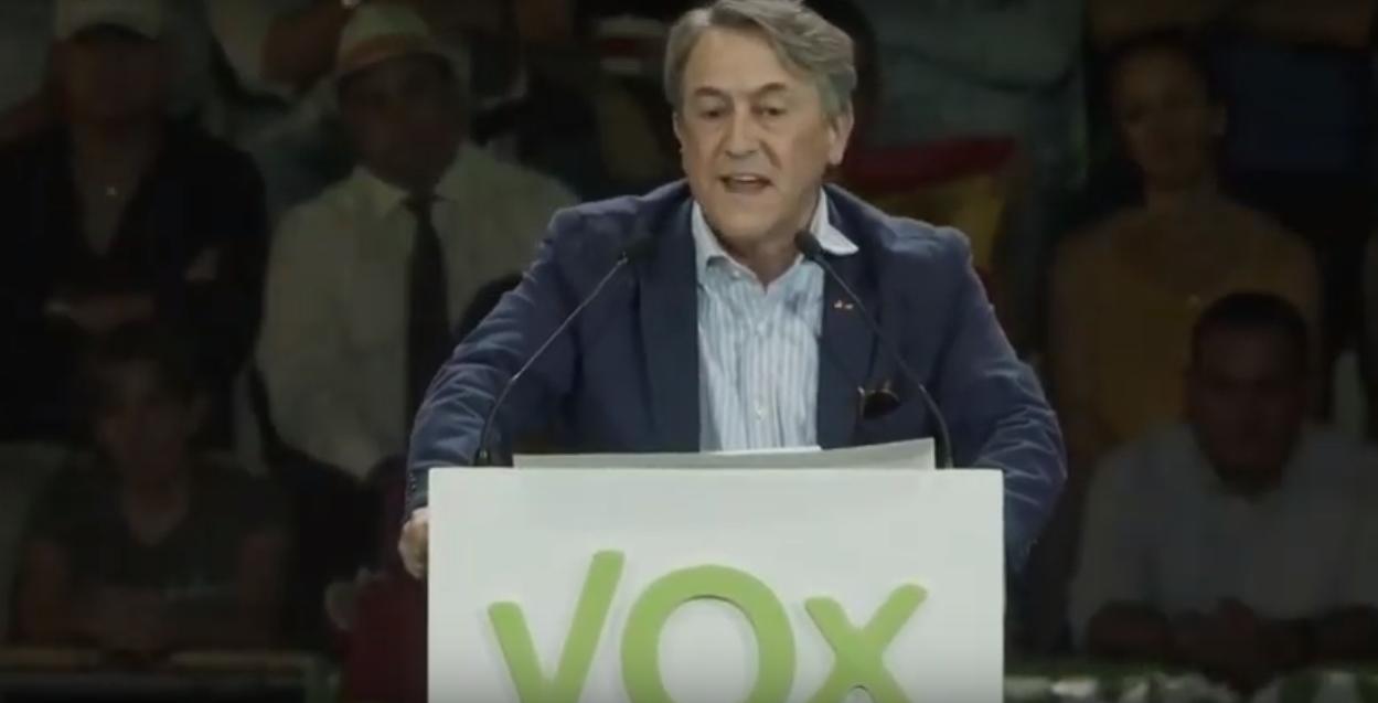 El europarlamentario de Vox, Hermann Tertsch