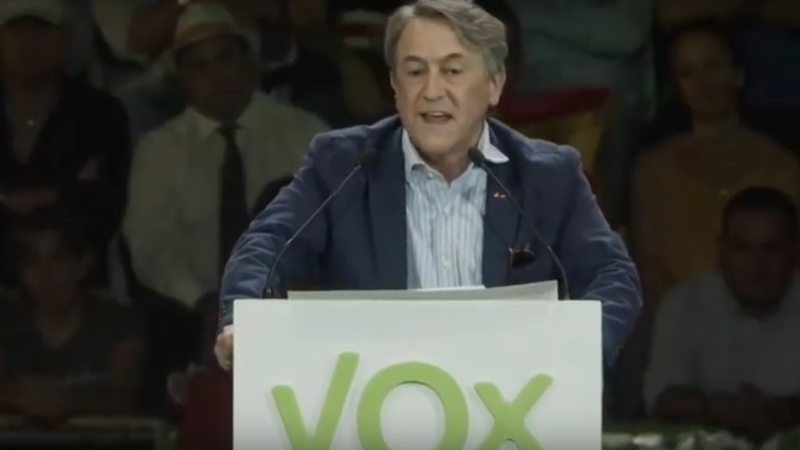 El europarlamentario de Vox, Hermann Tertsch
