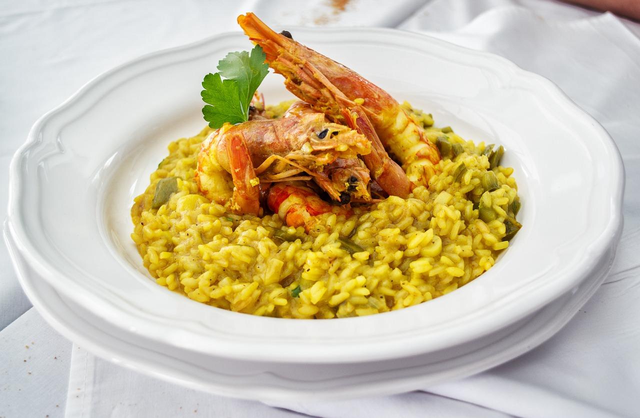 Plato de arroz. 