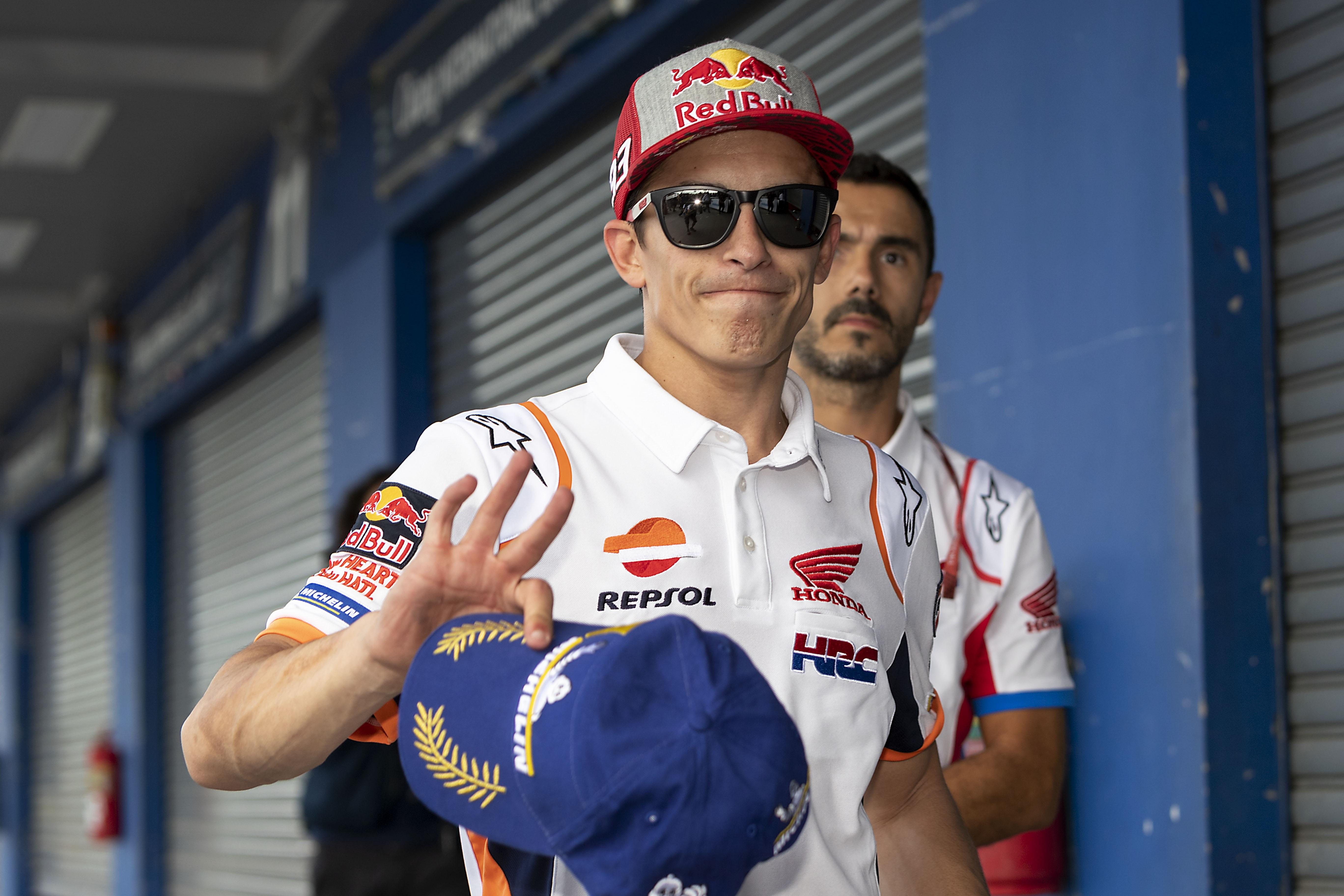 El piloto español Marc Márquez (Repsol Honda)