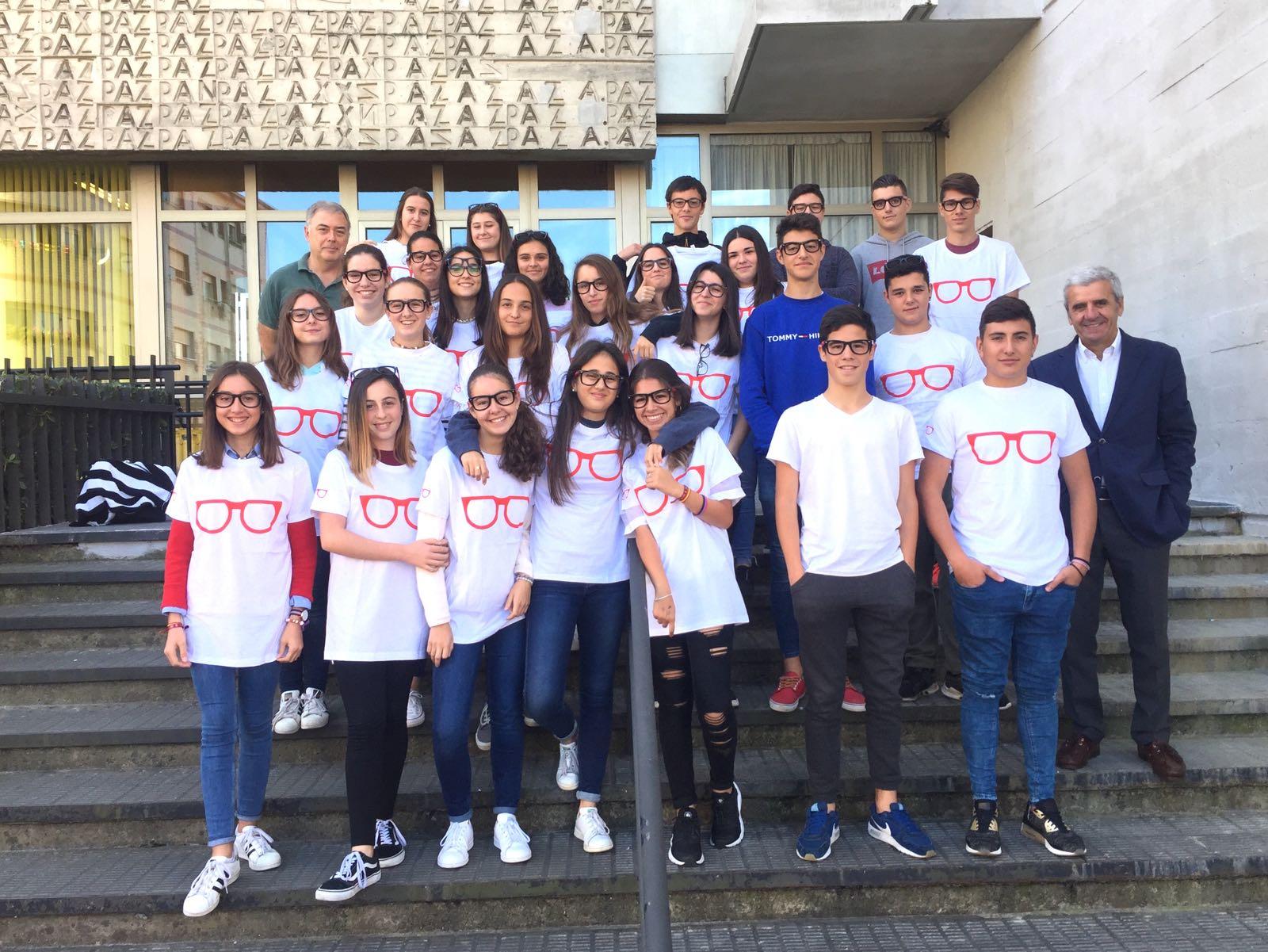 El Colegio La Paz de Torrelavega participa en el programa de educación financiera del Banco Santander