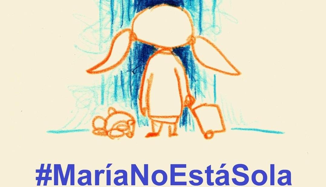 Dibujo infantil publicado por diarios uruguayos