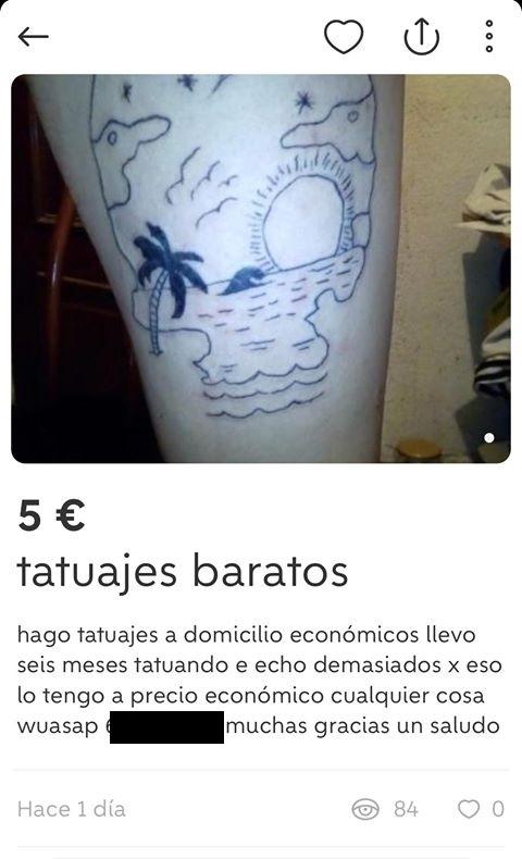 Tatuajes baratos