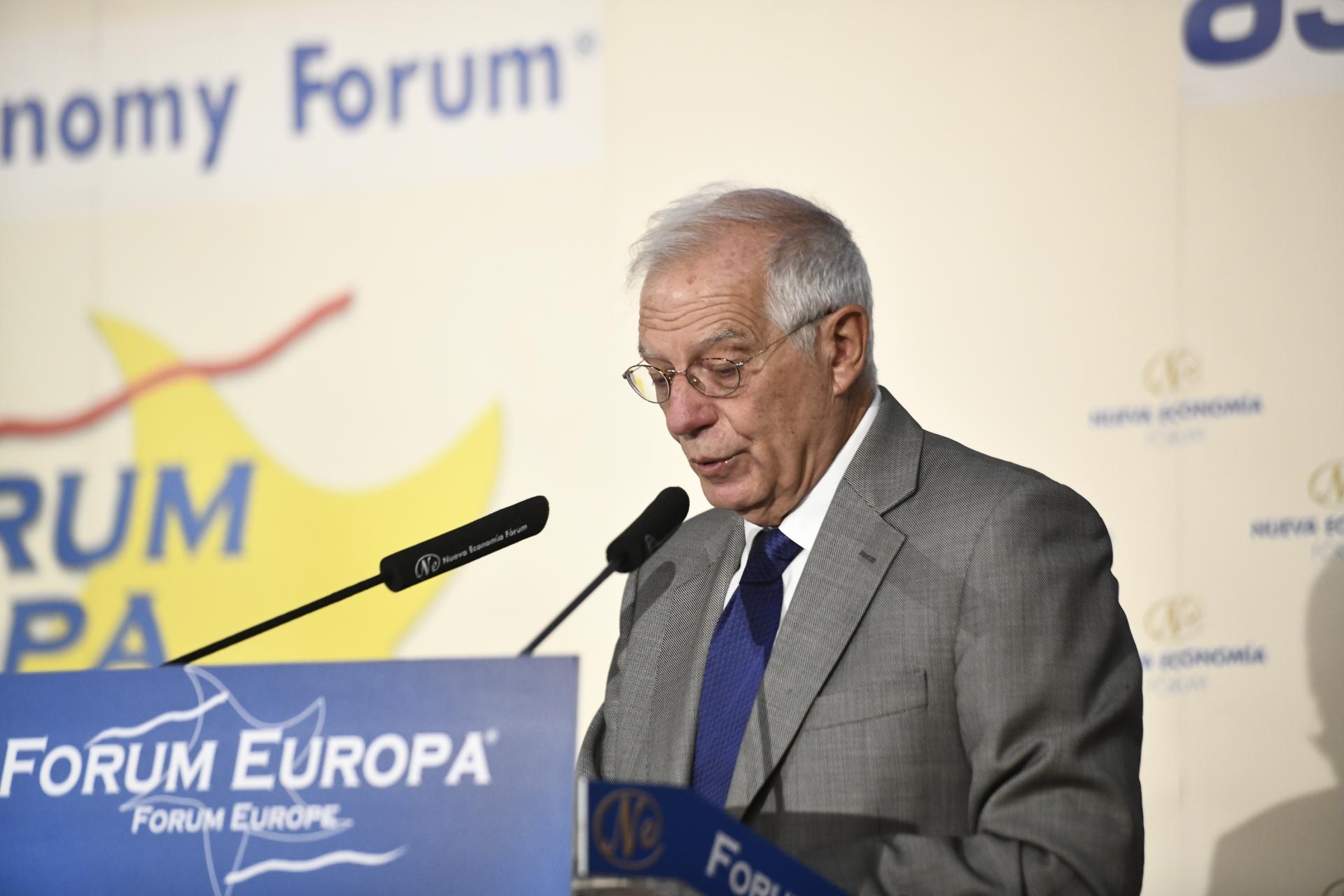 El Alto Representante de Política Exterior y Seguridad Común de la UE, Josep Borrell.