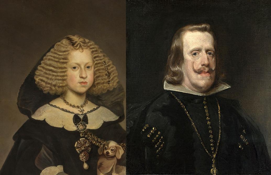 Mariana de Austria se casó con su tío Felipe IV, ella con 15 años y él con 44