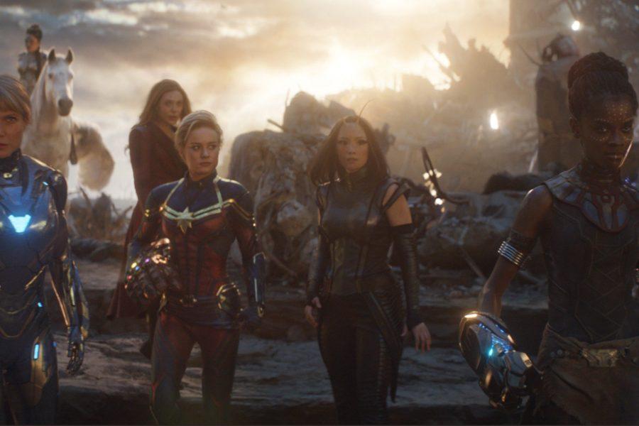 Escena feminista de 'Vengadores Endgame'. Twitter