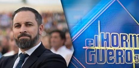 Santiago Abascal acude a 'El Hormiguero' el jueves 10 de octubre