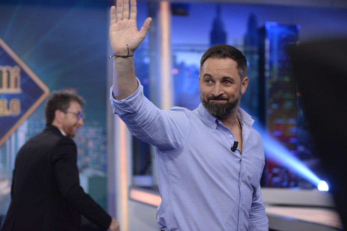 Santiago Abascal en 'El Hormiguero'. Antena 3