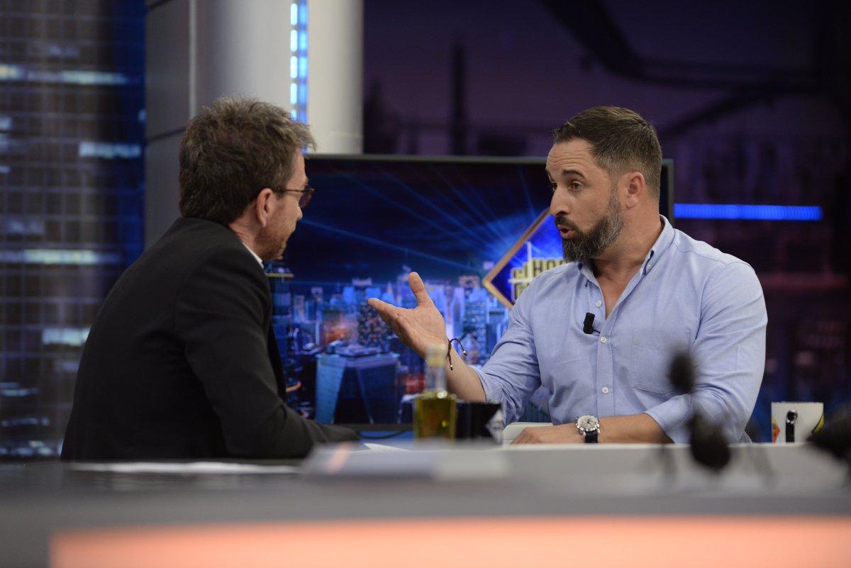 Pablo Motos entrevista a Santiago Abascal. 'El Hormiguero'