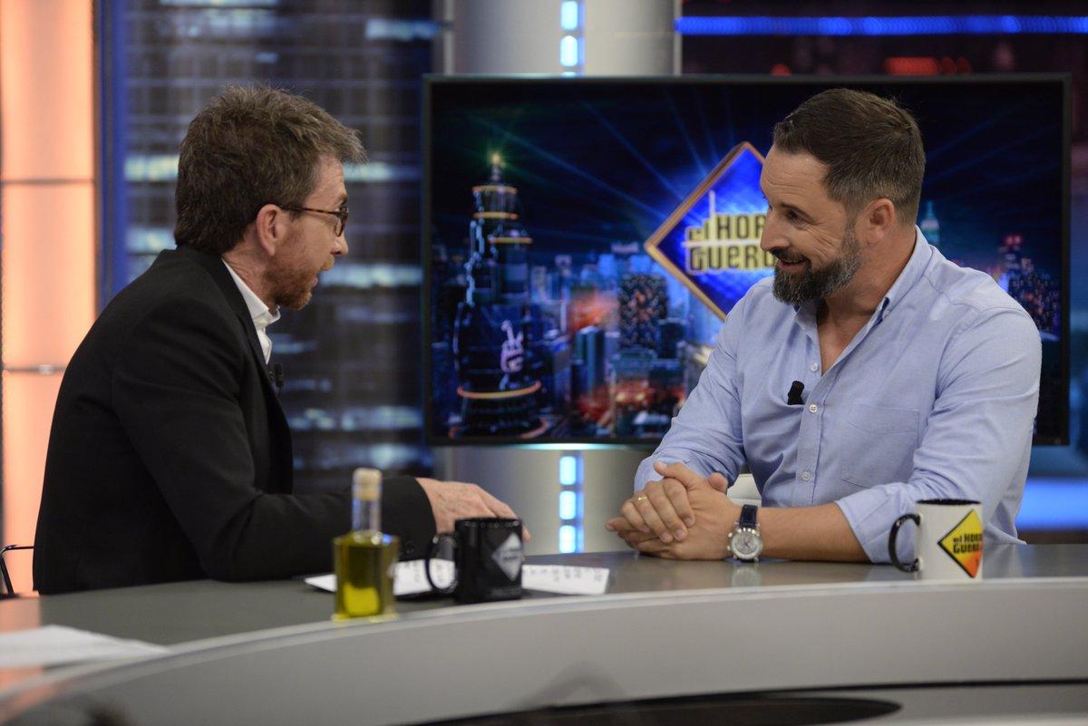 Santiago Abascal en 'El Hormiguero'. Antena 3