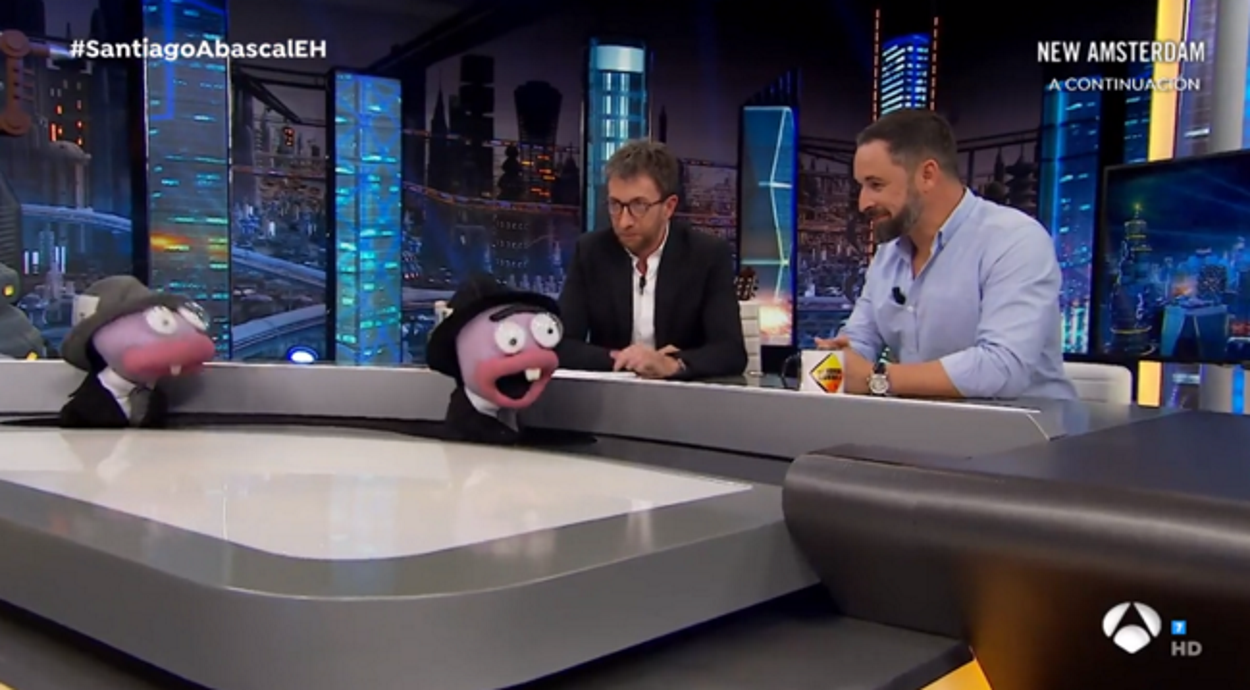 Santiago Abascal visita El Hormiguero de Pablo Motos