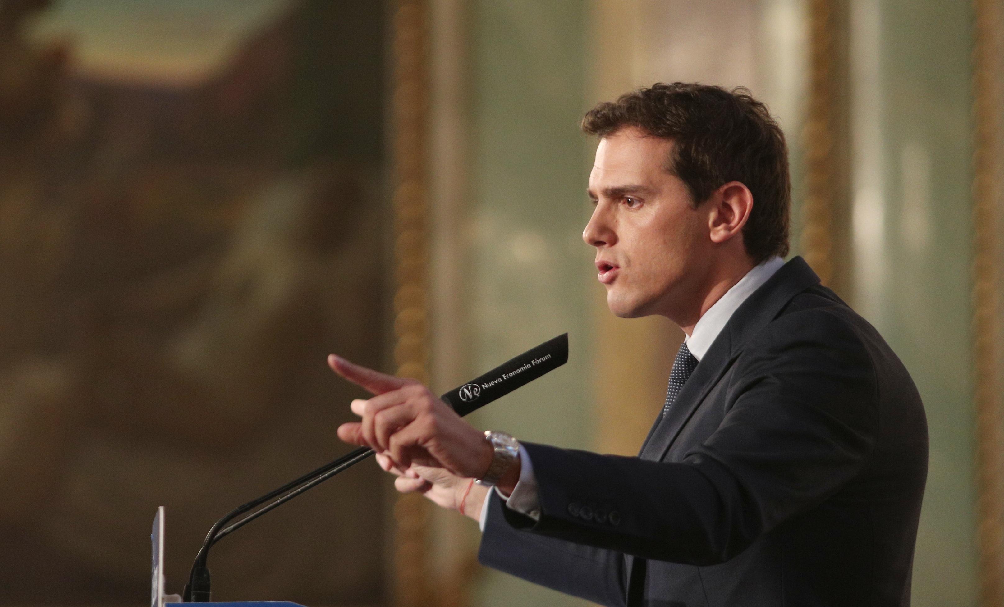 El expresidente de Ciudadanos, Albert Rivera, en una imagen de archivo. Fuente: Europa Press.