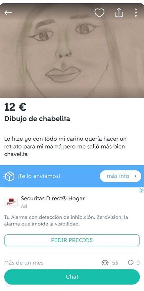 Dibujo de Chabelita