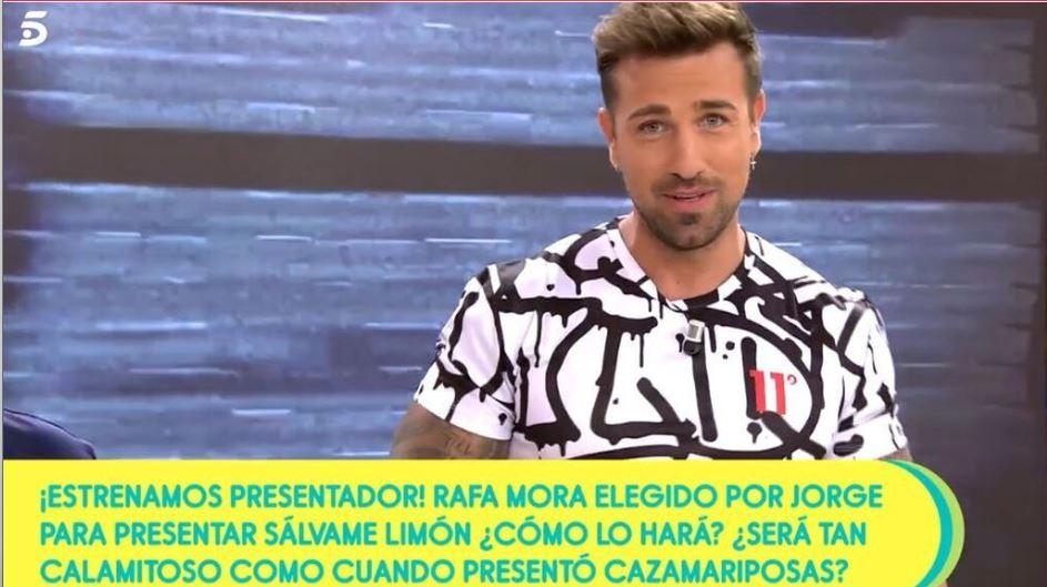 Rafa Mora, nuevo presentador de 'Sálvame Limón'