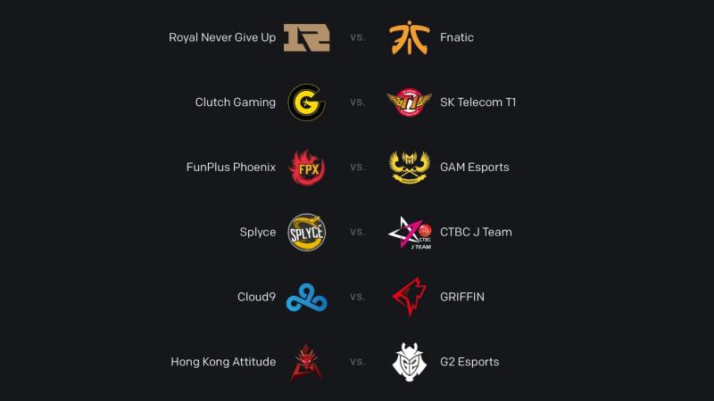 Worlds 2019 Martes 15 de octubre