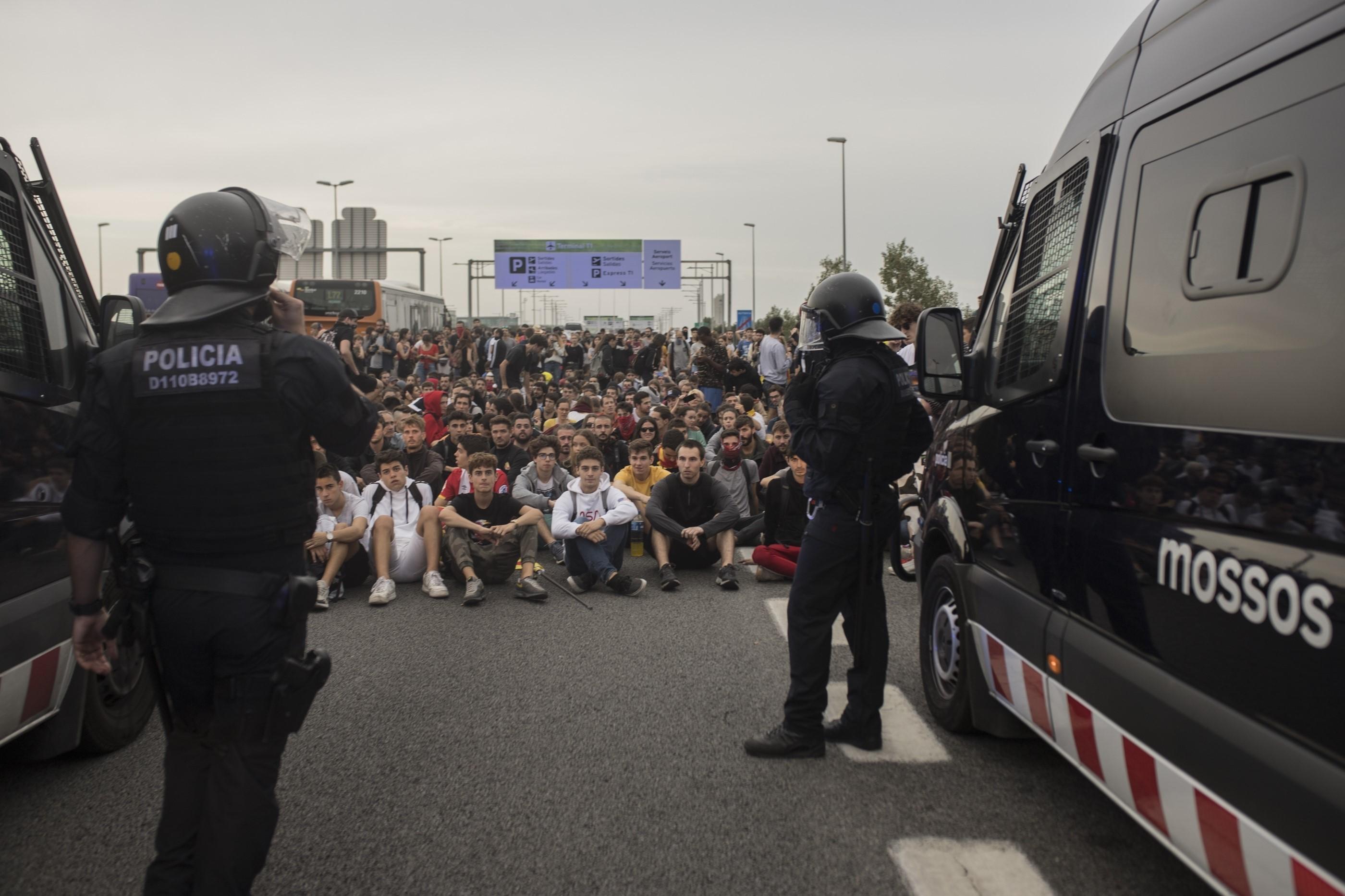 La sentencia de 'El procés' ha dado lugar a numerosas protestas