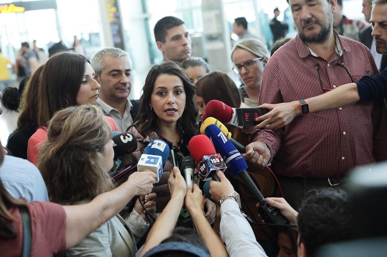 La portavoz de Cs en el Congreso Inés Arrimadas