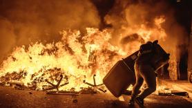 Imagen de una de las protestas en Barcelona del pasado 15 de octubre