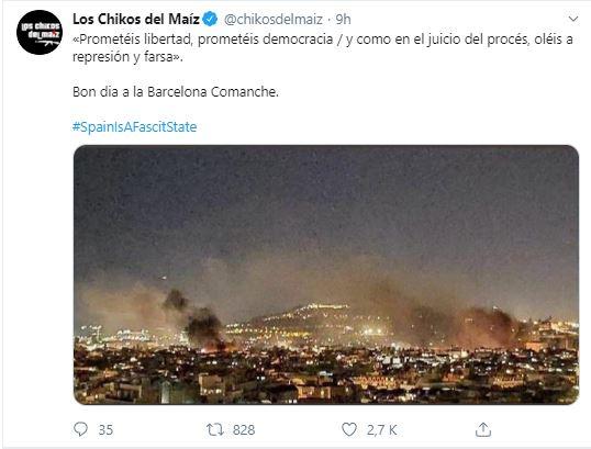 Tuit de Los Chikos del Maíz Tuit de Los Chikos del Maíz