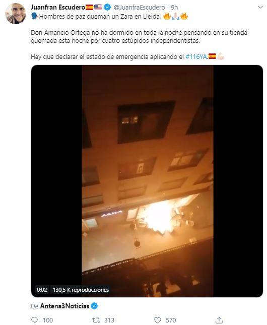 Tuit Juanfran Escudero Tuit Juanfran Escudero